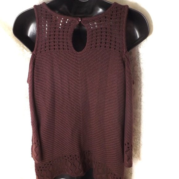 LC Lauren Conrad Open Shoulder Sweater- Women's Small - Picture 5 of 10